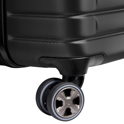 DELSEY Paris Cruise 3.0 Hardside Expandable Luggage with Spinner Wheels, Black, Checked-Large 28 Inch, Cruise 3.0 Hardside Expandable Luggage with Spinner Wheels by DELSEY PARIS - Image 5