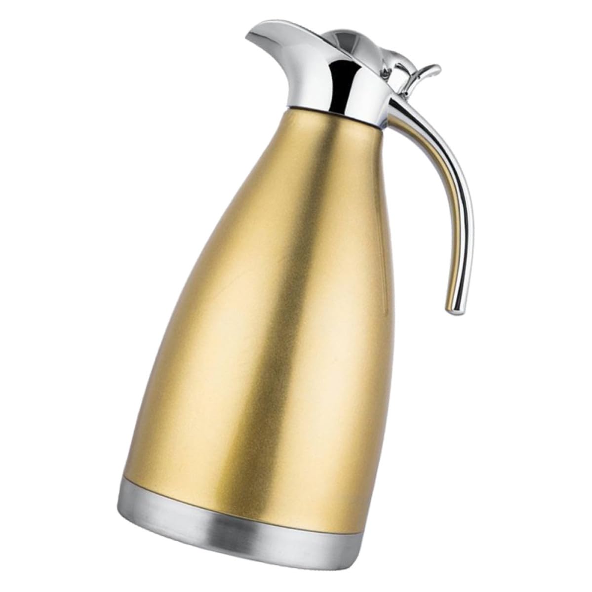 Jarra térmica de acero inoxidable de 2l Uonlytech: desayunos con café y leche calientes en casa