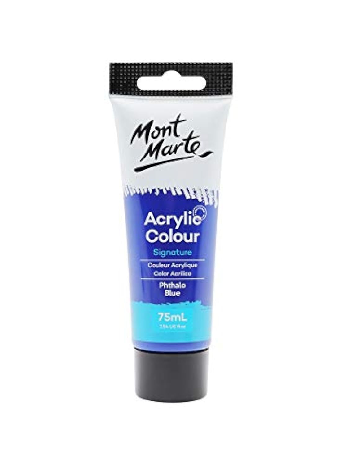 Mont Marte Acrylic Paint Studio 75ml - Phthalo Blue