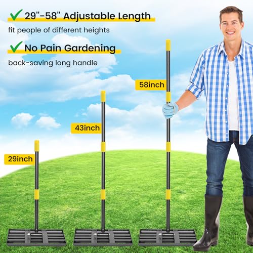 17x10 Curved Plate Lawn Leveler