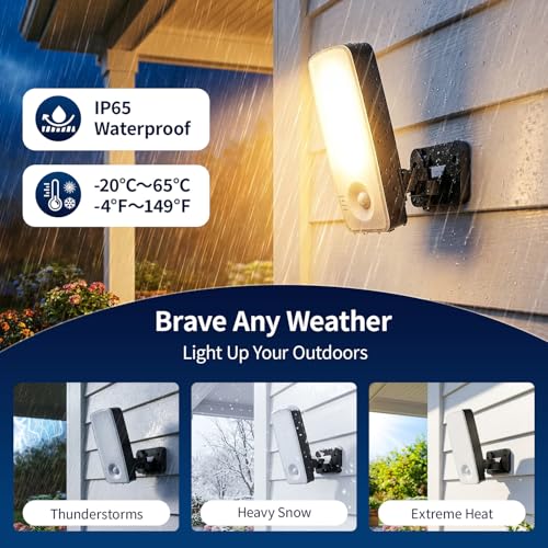 Motion Sensor Security Lights Wireless