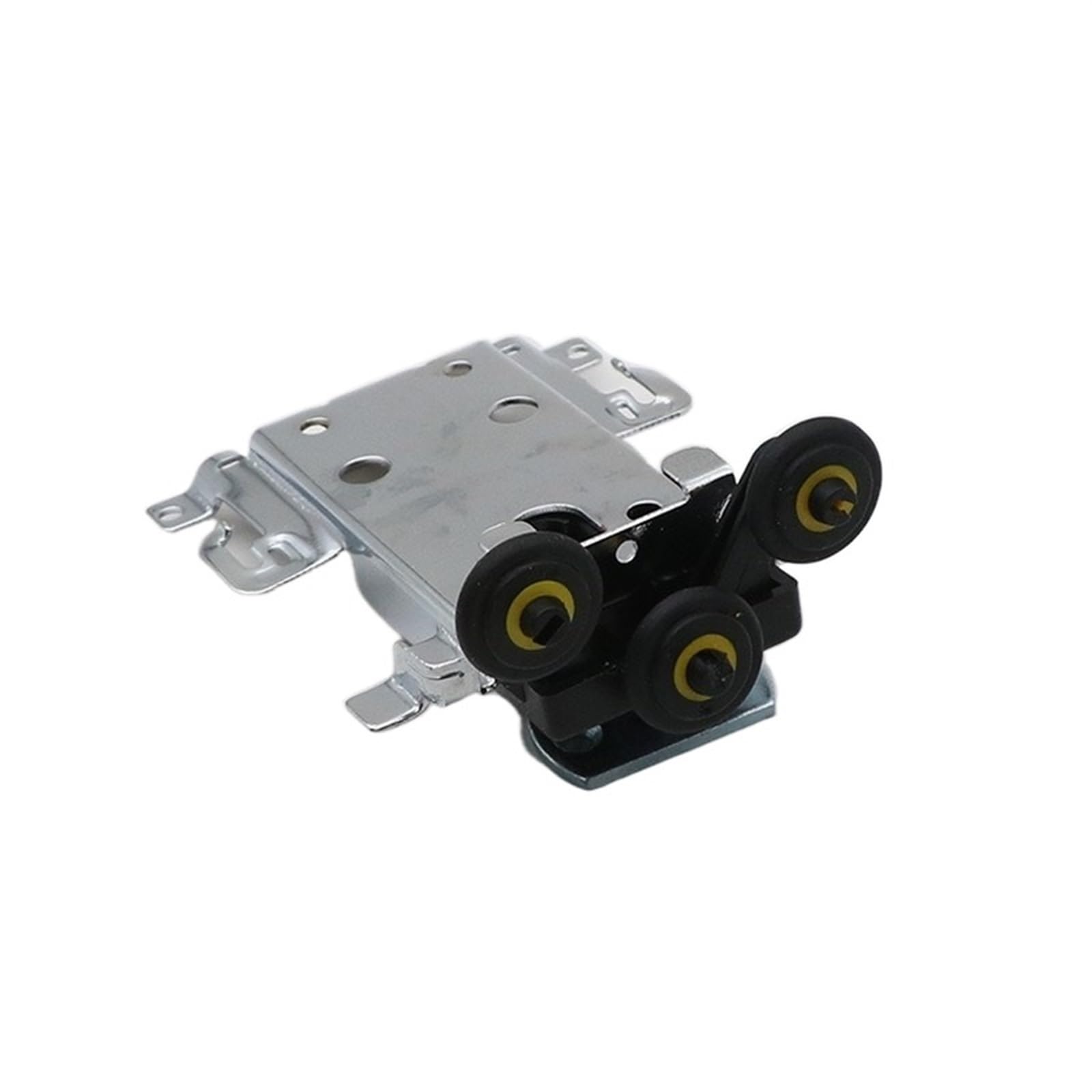 Poulie de porte coulissante, partie de porte d'armoire coulissante, roues supérieures/inférieures/coureurs/guides, kit de poulie coulissante suspendue latérale, roue ouverte for armoire 1 pièce (coule