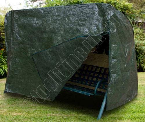 Tooltime Resistente al Agua 3 plazas Swing Funda para Hamaca de jardín con Cremallera