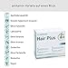 amitamin© Hair Plus Haar Vitamine | 180 Komplex Kapseln 3 Monate hochdosiert | Zink, Kupfer, Biotin, Selen, Folsäure plus 16 wichtige Nährstoffe | auch gegen erblichen Haarausfall | vegan |
