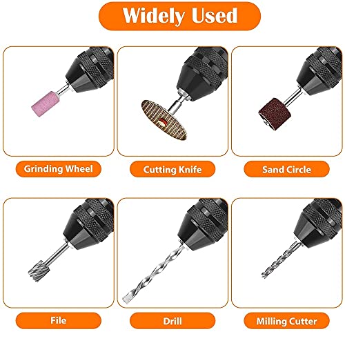 Fixinus 2 pezzi mandrino senza chiave, adattatore