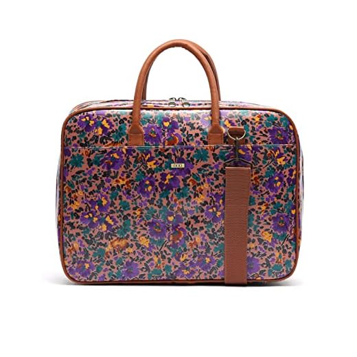 MISAKO FRESCO PORTAORDENADOR - Maletín para portátil - 40X30X10 CM - Portadocumentos resistente Rosa