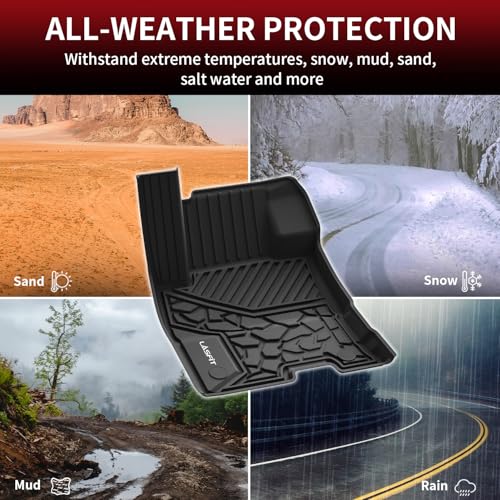 Image of LASFIT Floor Mats for Ford Maverick 2026 2025 2024 2023 2022 Hybrid Only