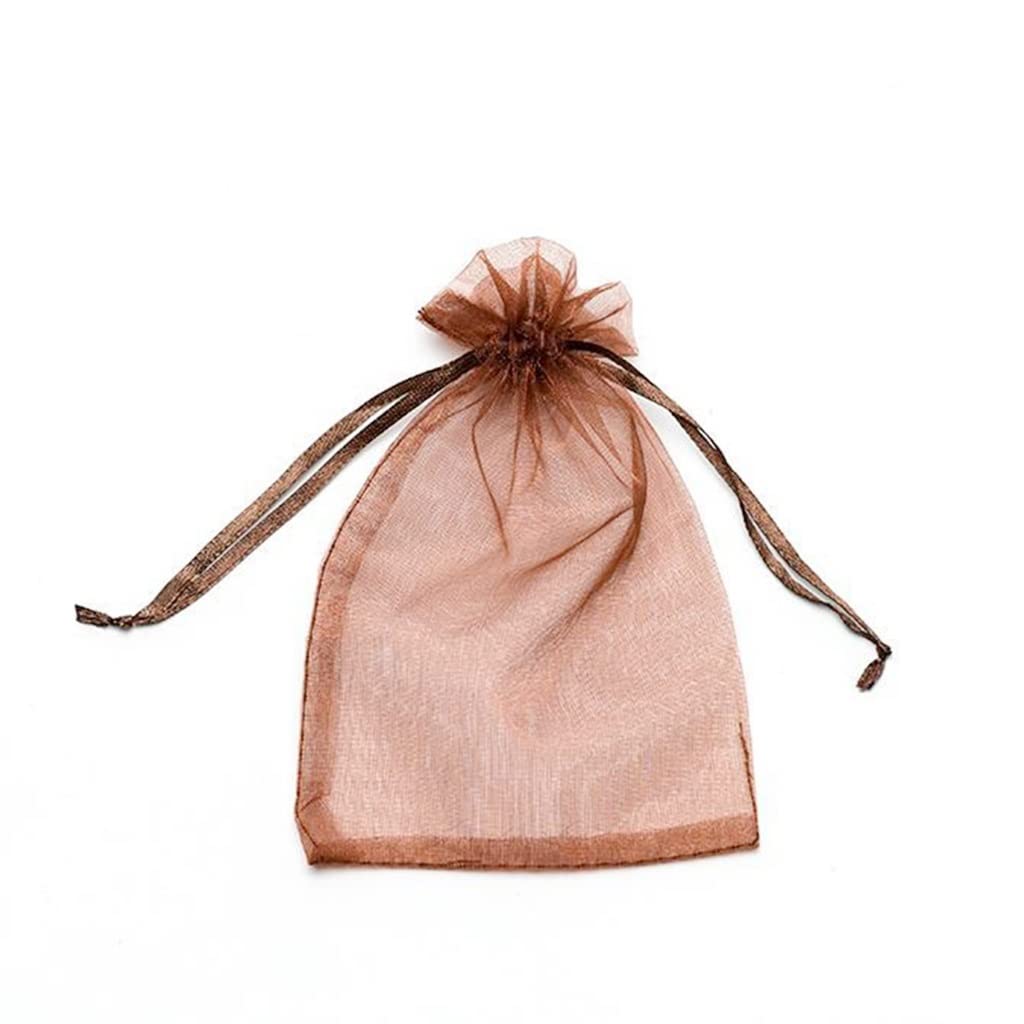 Fruit Protection Bags 100PCS Netting Mesh Bag 20cmx15cm For Vegetable Grapes Apples Drawstring Closure(7)