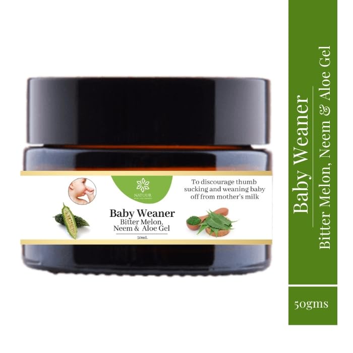 Image of NATUUR Baby Weaner with Bitter Melon and Neem, Herbal Solution For Thumb-Sucking, Breastfeeding Weaning