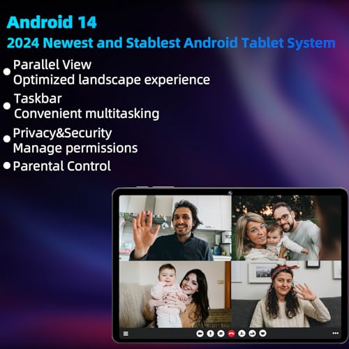 COLORROOM 2025 Upgraded Android 14 Tablet A30 の商品画像 4