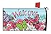 Briarwood Lane Butterfly Welcome Spring Magnetic Mailbox Cover Floral Standard