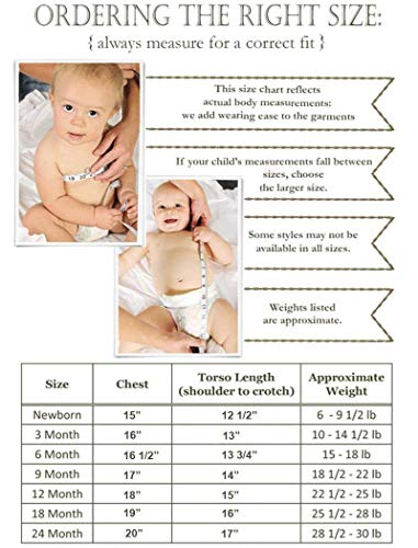 Camisole 18 Month Bodysuit Onsie In Natural Fiber Bamboo Fabric 3 Pack #TOP3