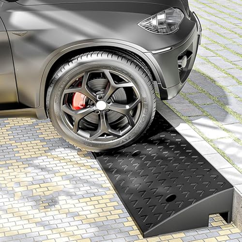 Rampes d'accès en caoutchouc robuste haute densité avec surface striée - 3