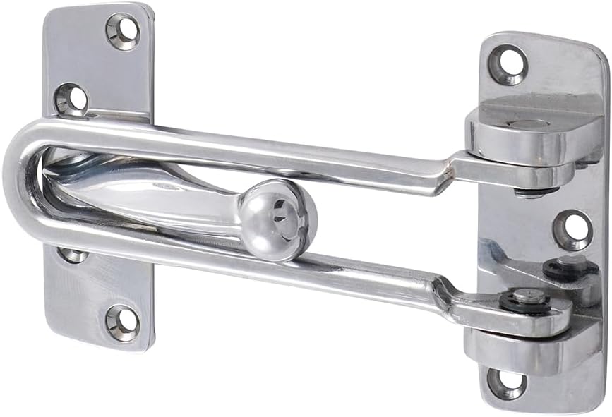 Timco - Door Restrictor - Polished Chrome (Size 107mm - 1 Each)