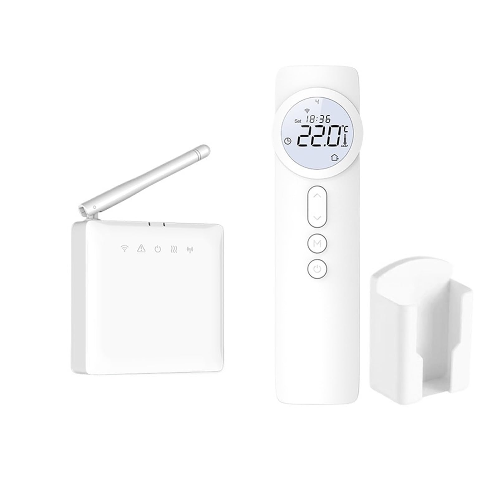 Bezprzewodowy Cyfrowy Termostat WiFi Smart Home Tuya Z Baterią, Termostatem Do Podgrzewania Wody, Kotłem Gazowym I Siłownikiem Informacja O ZgodnośCi(Set Storage box)
