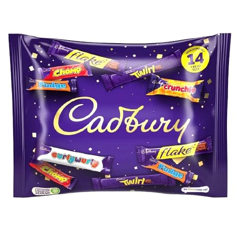 ESSENTIAL PRODUCTS Cadbury Family Heroes Treat size Chocolate Bars Multipack, 216g. Christmas, Stocking Filling, Big Night In, Birthday, Easter, Thank you Gift, Present, 14 count