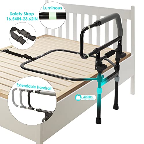 Yeshine Bed Rail For Elderly Heavy Duty Bed Rail Bed Rail For Senior Bed Rail For Elderly People Falling Out Of Bed Foldable Bed Assist Handle, 504E #TOP2
