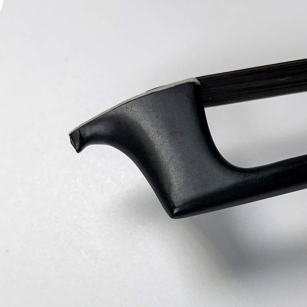 WinsterBow Carbon Fiber Violin Bow 4/4 Size Violin Bow Unbleached Black Horse Hair Art No.VBN108