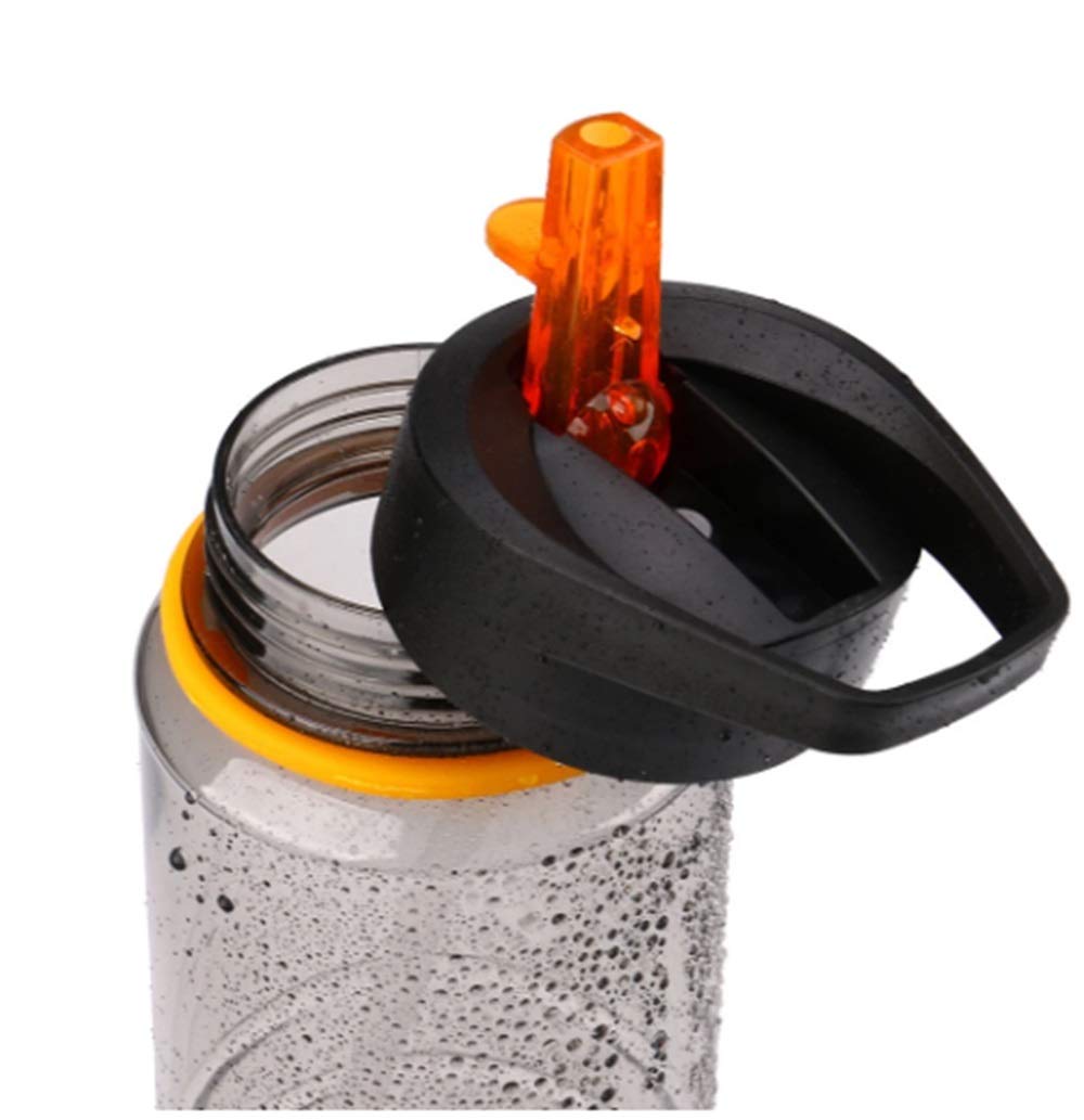 800 ml Trinkflasche, Becherabdeckung, Tour, Getränke, Sport, Trinkhalm, Wasserflasche, Radfahren, Wandern, Fahrrad, Fitnessstudio, Sport, Kunststoffbecher