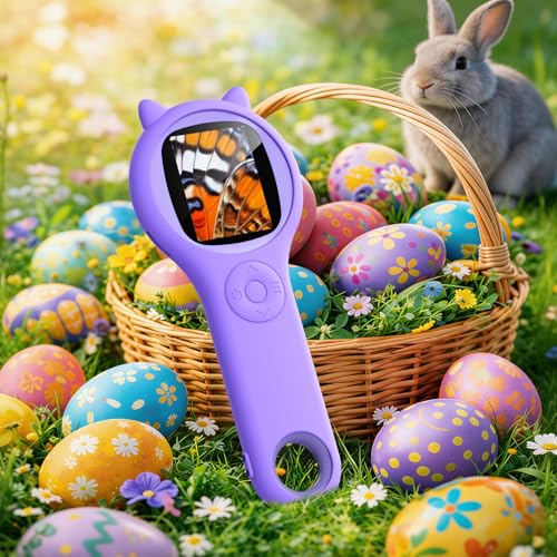 image for Ashfly Microscope for Kids - Electronic Handheld Magnifying Glass for 