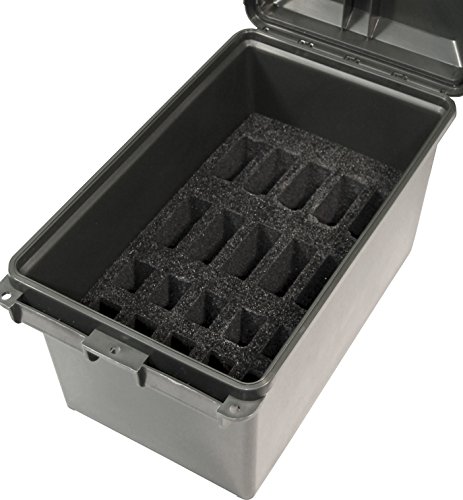 Mtm Tactical Mag Can Multi Mag For 223/5.56 Magazines And 9Mm To 45 Acp Magazine Storage Tmcle,Black #TOP2