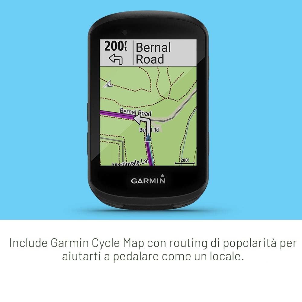 Garmin Edge 530, Performance GPS Cycling/Bike Computer con mappatura, monitoraggio dinamico delle prestazioni e instradamento della popolarità