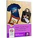 Papier transfert pour textile par Raimarket | 10 feuilles | A4 transfert textile thermocollant pour t-shirts en tissu foncé | Tissu DIY et impression de chemises