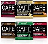 Viaggio Espresso Cápsulas de café compatibles con máquinas Nespresso Selección especial (60 Cápsulas)