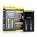 Produktbild NiteCore D2 EU Intellicharger Intelligent Smart Universal LCD Anzeigen Doppel Dual Battery Charger Batterie Ladegerät Schwarz für 18650 18350 26650 AAA AA CR123A