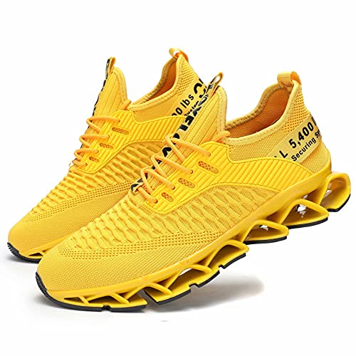 Vooncosir Mens Running Shoes Comfortable Fashion Non Slip Blade Sneakers Work Tennis Walking Sport Athletic Trainers #TOP3