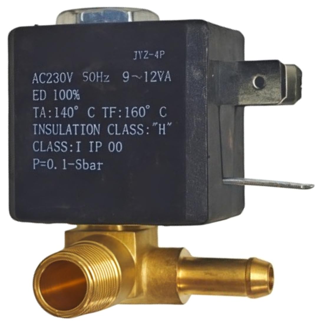 Hndhbfgrt JYZ-4P Water Valve 230V Ironing Machine Iron Control Valve Solenoid Valve Normally Closed Pressure Increasing Parts