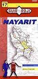 Nayarit State Map by Guia Roji