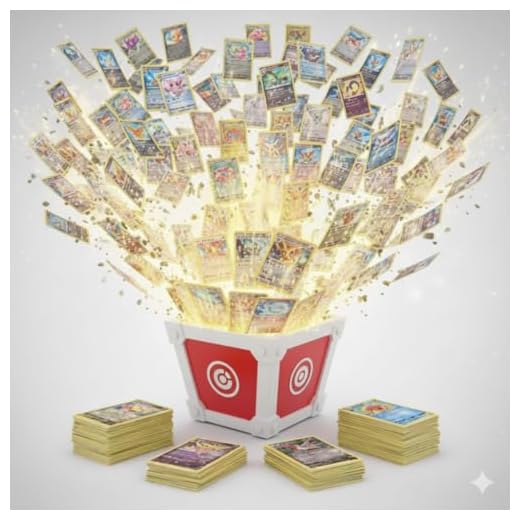 Pokemon Karten 100er Set Deutsche zufällige Sammelkarten mit 5 Glitzer Holo Keine doppelten kompatibel für Pokemon TCG