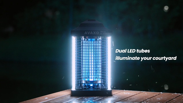 Amazon.com : AVAXO Bug Zapper Outdoor, Dual Wavelength UV 50000H