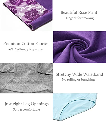 Kinyanco High Waist Tummy Control Panties for Women, Cotton Underwear No Muffin Top Shapewear Brief Panties2