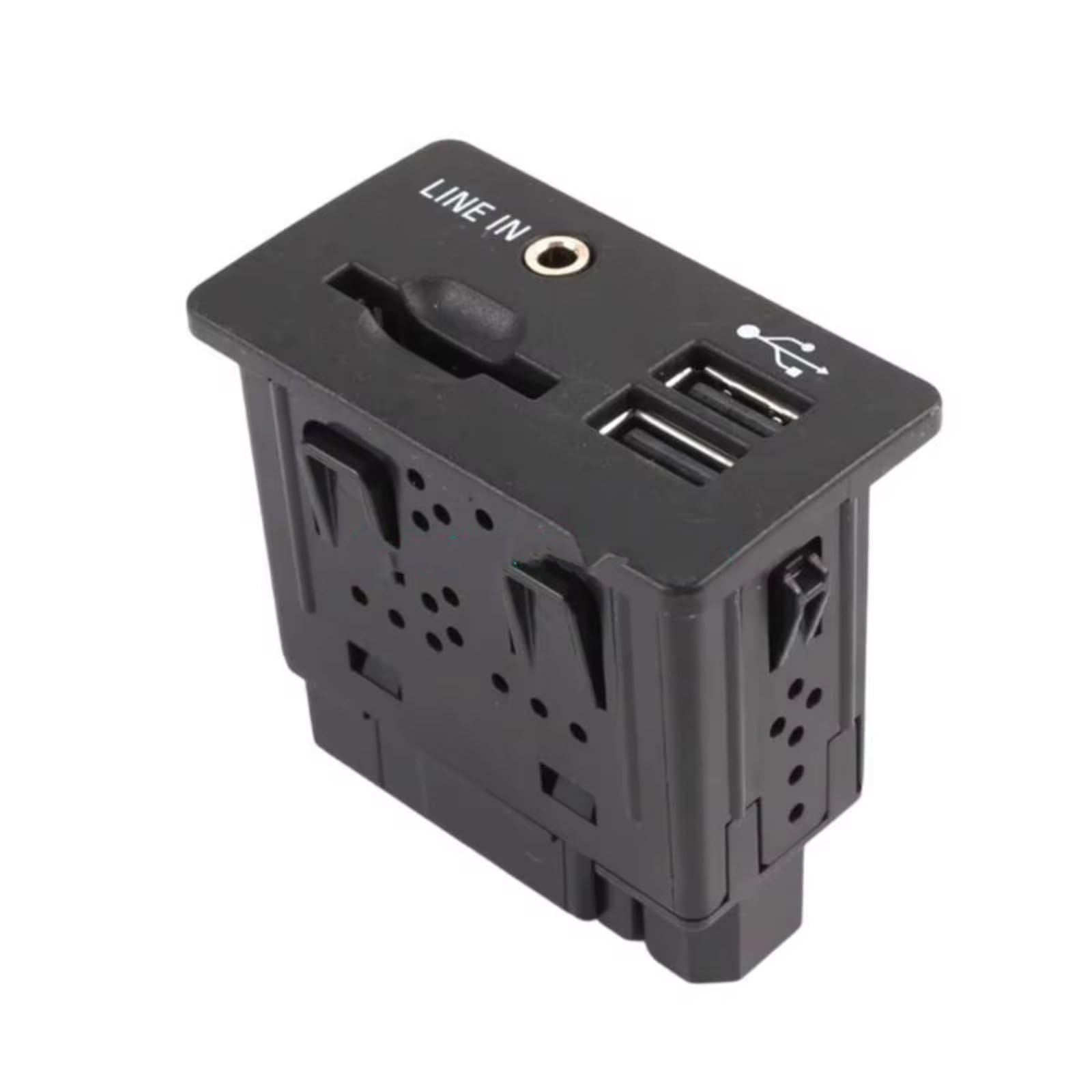 Actualiza Las Interfaces De Sonido Del Vehículo Con Lector De Tarjetas Reemplazos Del Adaptador Del Puerto USB Repuesto Del Vehículo FL3T-14F014-AA Audio Y Enchufe USB Puerto