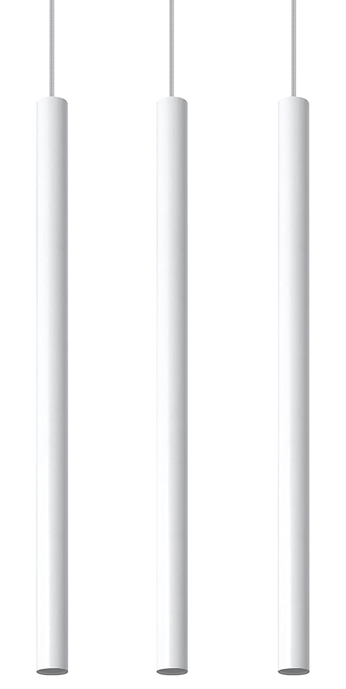 Lampe suspendue intérieur 3 x G9 MiaLux blanc rond luminaire salon 230V IP20
