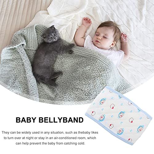 EXCEART Barriga Infantil Wraps 3 Pcs Padrão Algodão Bebê Bebê Umbigo Cordão Umbilly Band Band Belly