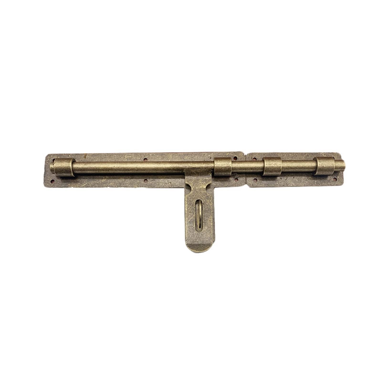 Cerradura del pestillo de la Puerta, Tobogán de Seguridad Perno de Barril con Cobre Puro for mantenerlo Seguro y Privado, Pestillo de Puerta Cerradura Deslizante con Tornillos(Right,42cm)