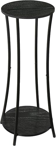 Miniatura 9 de YINMIT Soporte para plantas de interior, estante con soporte para macetas redondas, estante para macetas de flores, estante de soportes redondos,