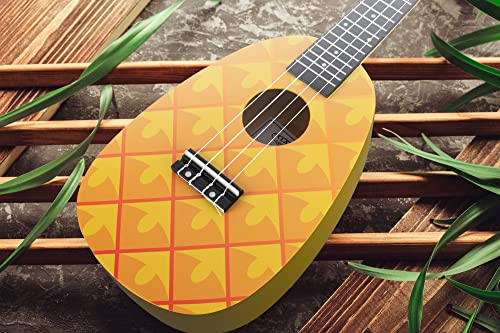 Classic Cantabile UC-240A ANA ukulélé de concert ananas - Les Beatles, Paul McCartney, John Lennon, RIngo Starr, George Harrison Classic Cantabile UC-240A ANA ukulélé de concert ananas – Image 6