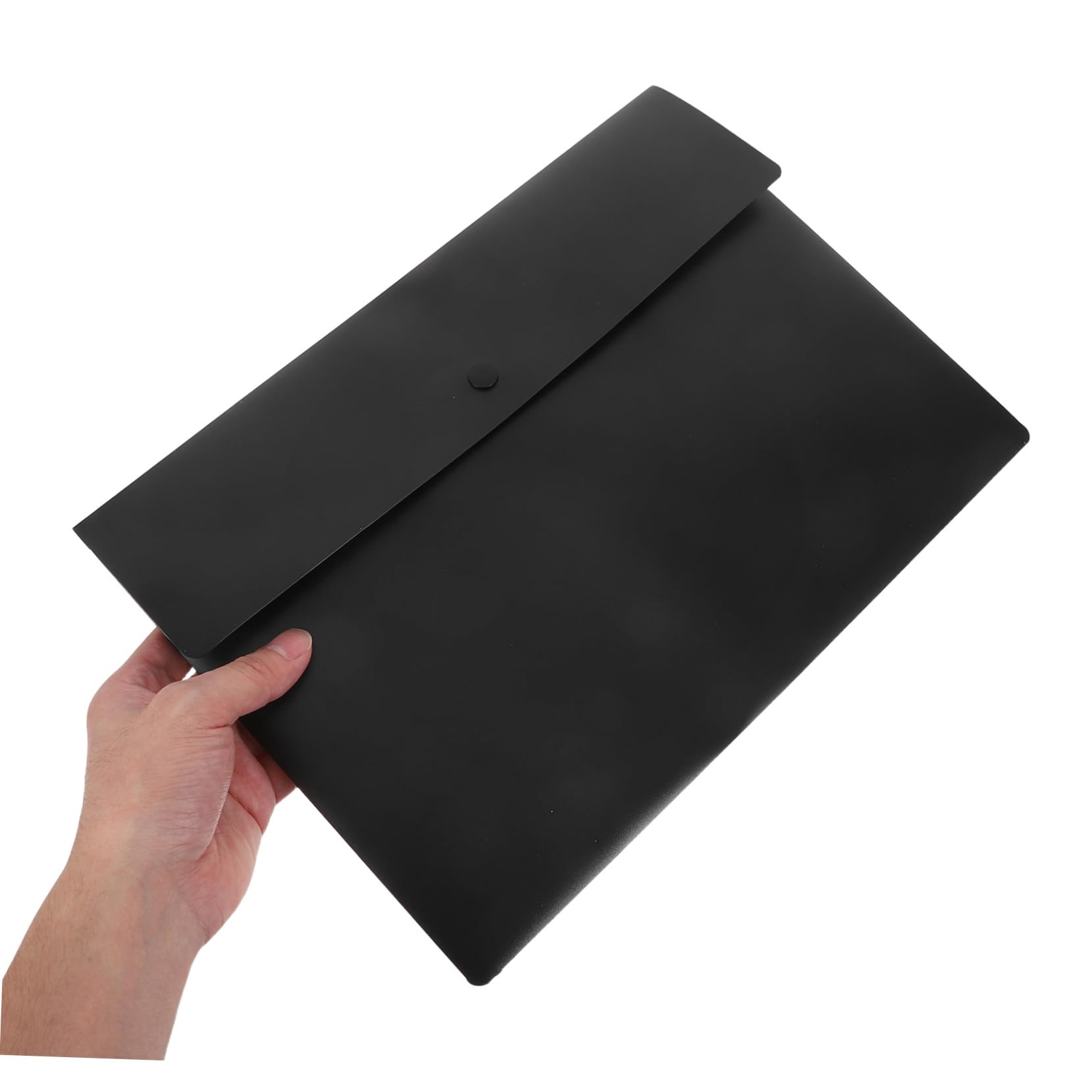 Pochette à Documents A4 à Pression, Lot de 10, Pp Noir