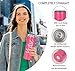 Wzaytia 8 Pack 20 Oz Straight Skinny Tumblers,Individually Gift Boxed Stainless Steel Slim Skinny Tumbler Set Bulk, 20 Oz Insulated Slim Thin Travel Tumbler Cup for Diy,Hot Pink