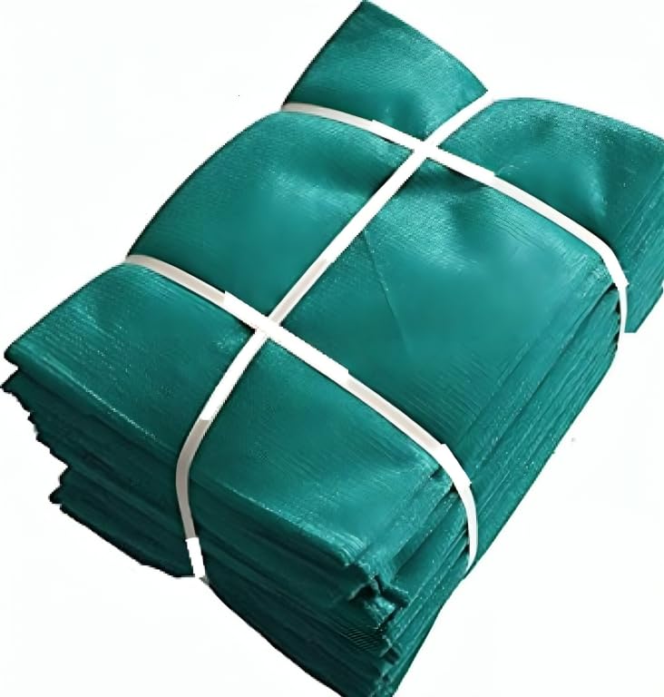 SAFETY ZONE® Gardening Shade net 50% Shade Meters Role Full Green Thick and UV Treated Long Life for Agriculture Gardening Building Construction and Safety Net. (3X20MTR)-image-40