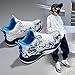 Ucilxi Fashionable, Breathable, Non-Slip, Wearable and Versatile Children's Basketball Shoes Blue