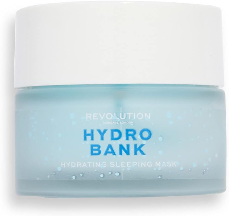 Revolution Skincare London Makeup Hydro Bank Hydrating Sleeping Mask, Blue
