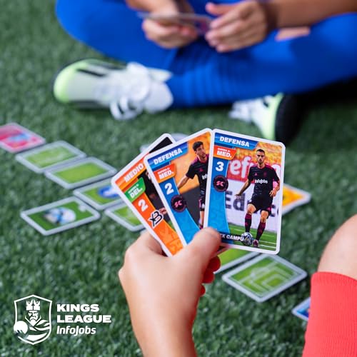 Miniatura 2 de IMC Toys Juego de Cartas Kings League- El Primer Juego de Cartas Oficial de la Kings League NIÑOS y NIÑAS +8 años