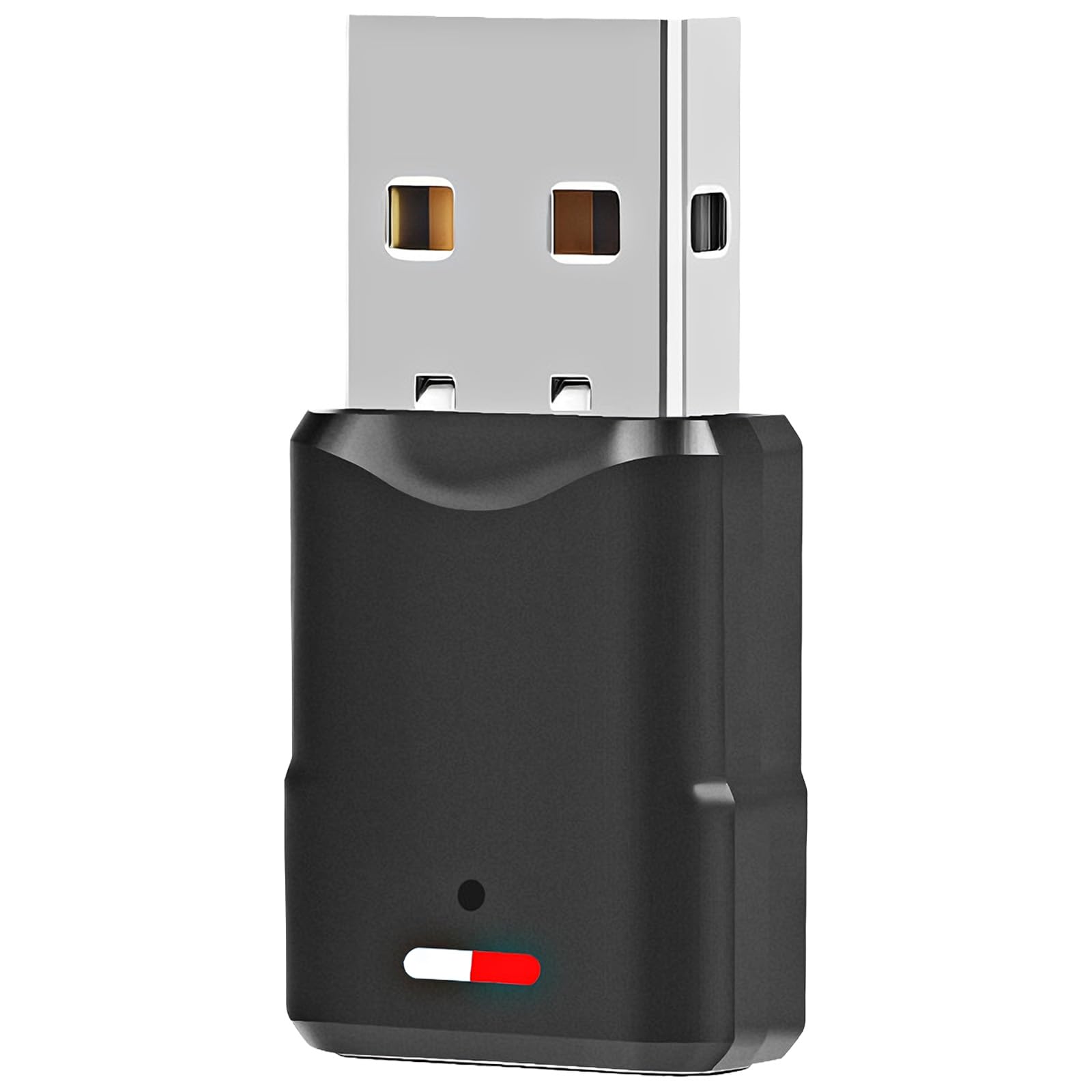 USB Bluetooth 5.3 Adaptador, USB Dongle Adaptador para Windows 7/10/8.1/11, Audio USB para Altavoz Bluetooth, Audífonos, Compatible con Switch Console/PS5/PS4
