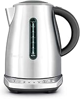 Breville BKE720BSS Temp Select 57oz Electric Kettle - 5 Precise Temps for Tea & Coffee, Brushed Stainless Steel