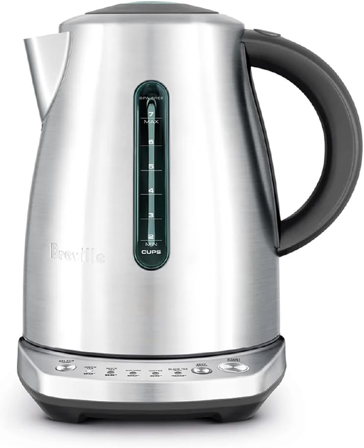 BKE720BSS Temp Select Hot Water Kettle, 57 oz, Brushed Stainless Steel